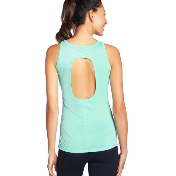Fabletics Embra Mint Green Cut Out Tank Top - Picture 3 of 7